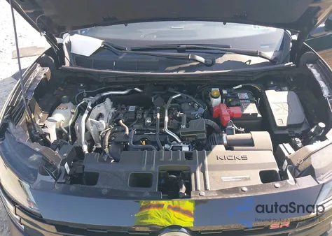 2025 Nissan Kicks Sr Intelligent Awd z USA, uszkodzony, nr VIN 3N8AP6DB2SL314287